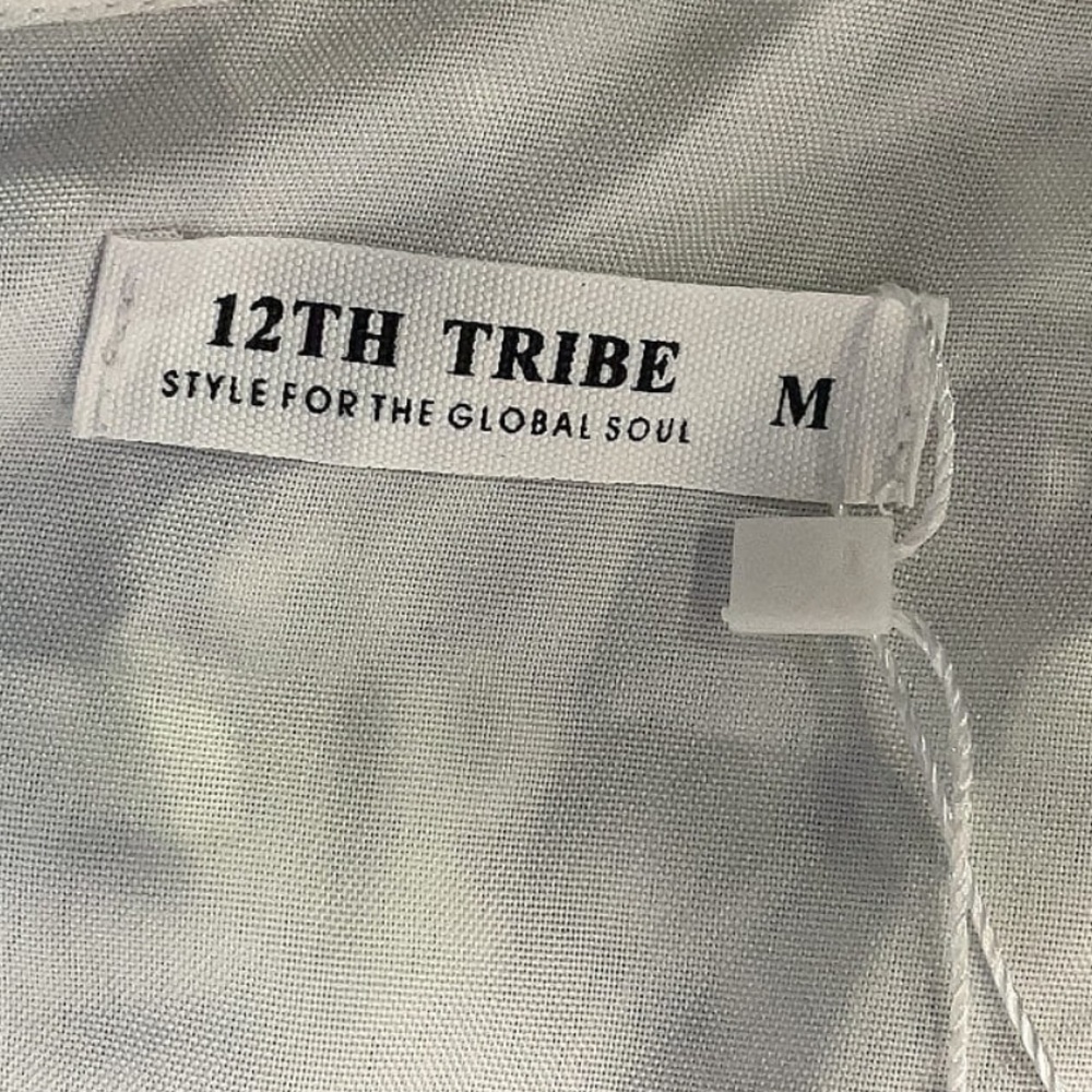 12th Tribe White Floral Mini Dress - Picture 8 of 8